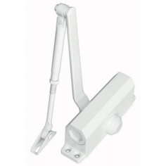 Доводчик Smartec ST-DC003-WT (белый) c тягой EN 3, 40 - 60 кг, 950 мм, 2-х скоростной