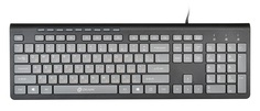 Клавиатура Oklick 480M USB, черный-серый (1067199)