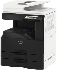 МФУ лазерное черно-белое Sharp BP30M28EU BP30M28EU А3, 28/17 ppm, 13000 отп/мес (макс 75000 отп/мес), PCL, дуплекс, лотки 2*500,реверс.автоподат. на 1