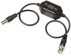 Изолятор SC&T GL001HDP коаксиального кабеля (HDCVI/HDTVI/AHD) для защиты от искажений по земле. Встроенная защита от скачков напряжения в цепи передач Sct
