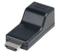 Приемник SC&T HE01SER пассивный HDMI- сигнала по одному кабелю витой пары(не экранированной) до 30м(1080p), размеры 24х58х22мм Sct