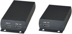 Комплект SC&T HE03 передатчик + приёмник, для передачи HDMI по одному кабелю витой пары на расстояние до 120м(CAT5e) (до 180м(CAT6)) Sct