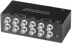 Распределитель SC&T CD408HD видеосигнала HDCVI/HDTVI/AHD/CVBS. 4 входа - 8 выходов, DC 12В. БП в комплекте. Максимальное разрешение до 5М Sct