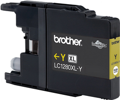 Картридж Brother LC-1280XLY для MFC-J6910DW/J6510DW/J5910DW желтый