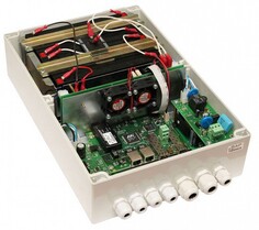 Коммутатор управляемый TFortis PSW-2G 2F+ UPS гигабитный уличный для подключения 1 поворотной камеры с системой бесперебойного питания с поддержкой Ро