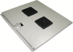 Вентиляторный блок TWT TWT-CBE-FAN4-6 в крышу шкафа Eco глубиной 600, 4 вентилятора