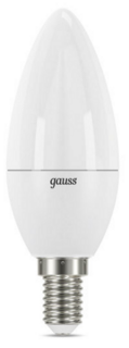 Лампа светодиодная Gauss 103101207-D LED 7вт, 230в, Е14, белый, dim, свеча