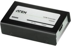 Удлинитель Aten VE800AR-AT-G HDMI, 60 м, 2xUTP Cat5e, HDMI+2xRJ45, F, без шнуров, БП 220> 5V