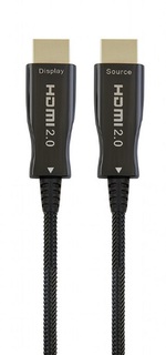 Кабель интерфейсный HDMI-HDMI Cablexpert CCBP-HDMI-AOC-100M HDMI, v2.0, 19M/19M, AOC Premium Series, позол.разъемы, 100м