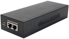 Инжектор PoE OSNOVO Midspan-1/652G 65W Gigabit Ethernet. PoE IEEE 802.3af/at/bt. PoE - до 65W. Вх. 1 x RJ45(10/100/1000 Base-T), RJ45(10/100/1000 Base
