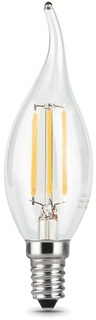 Лампа светодиодная Gauss 104801105 LED Filament Свеча на ветру E14 5W 420lm 2700K