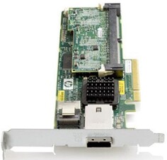 Плата HPE 633538-001 контроллера жестких дисков P420 (без модулей памяти и батареи)