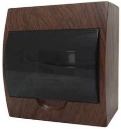 Щит распределительный EKF pb40-n-8-dark ЩРН-П-8, IP41, темное дерево, PROxima