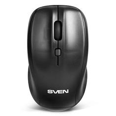 Мышь Wireless Sven RX-305 SV-03200305W черная, BlueLED, 3+1 кнопок/колесо, 800/1200/1600 dpi