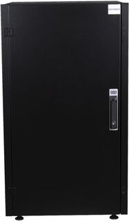 Шкаф напольный 19", 36U Datarex DR-710431 телекоммуникационный 600х1000, передняя дверь металл, задняя стенка сплошная, металл, черный