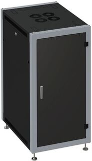 Шкаф напольный 19", 18U SYSMATRIX SL 6818.922 600x800x935mm (ШхГхВ) передняя дверь сплошная металлическая, задняя дверь сплошная металлическаяя, повор