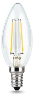 Лампа светодиодная Gauss 103801105-D Filament Свеча dimmable E14 5W 420lm 2700К 1/10/50