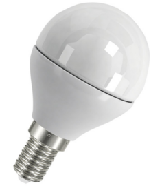 Лампа светодиодная LEDVANCE 4052899971615 LED Star Classic P 40 5W/827 5Вт шар матовая 2700К тепл. бел. E14 470лм 220-240В пластик. OSRAM