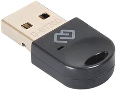 Адаптер USB Digma D-BT300 Digma 1431073 bluetoth 3.0+EDR class 2 10м черный