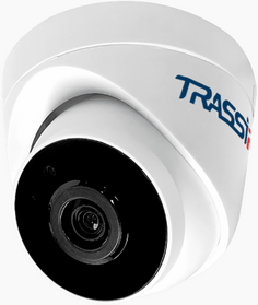 Видеокамера IP TRASSIR TR-D4S1 v2 3.6 внутренняя 4Мп с ИК-подсветкой. Матрица 1/3" CMOS, разрешение 4Мп (2560*1440 25fps, режим "день/ночь" (механичес