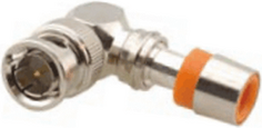 Разъем Kramer CON-COMP-BNC/M/RA/RG-179(26-28#) 99-9117902 BNC угловой компрессионный для коаксиального кабеля 26AWG (BC-2X, BC-3X, BC-4X, BC-5X, BC-5X