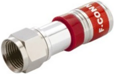 Разъем Kramer CC-F59 99-9315900 CC-F59 CON-COMP-"F"/M/RG-59 "F" [FS59U] компрессионный для коаксиального кабеля RG-59 (BC-1X59)