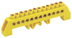 Шина IEK YNN10-812-12DP-K05 PE земля в комб DIN-изолСтойка ШНИ-8х12-12-КС-Ж