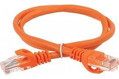 Кабель патч-корд ITK PC07-C5EU-1M5 кат.5Е UTP, 1,5м, оранжевый