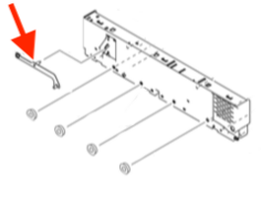 Запчасть HP RL1-1272 ARM, AUXILIARY