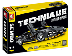 Конструктор Sembo Block Спорткар Lamborghini Sian FKP 37 701954 1254 детали