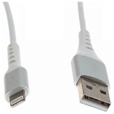 Кабель интерфейсный Cactus CS-LG.USB.A-1 USB(m)/Lightning(m), 1м, белый, блистер