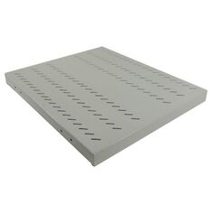 Полка NT SSt2-620 G 128586 19" повышенной грузоподъемности, серая L=620мм., перфорированная, грузоподъемность 300 кг