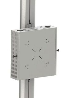 Шкаф Digis DSM-PA02 для вертикального крепления к стене и к стойкам, до 50 кг, сеебристый