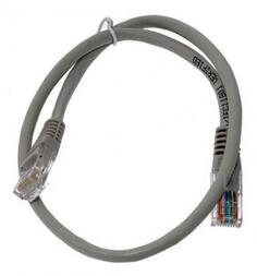 Кабель патч-корд U/UTP 5e кат. 5м. TWT TWT2-45-45-5.0-GY RJ45 - RJ45, 2 пары, серый