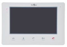 Видеодомофон Smartec ST-MS207M-WT 7", 4-х проводная линия связи, поддержка 2-х панелей вызова, поддержка 3 доп. мониторов, поддержка 2 доп. камер и ох