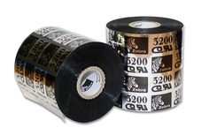 Лента красящая Zebra 0320 03200GS06407 Воск/Смола 3200 Wax Resin Black 64 мм/74 м Зебра