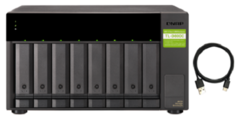 Модуль расширения QNAP TL-D800C USB 3.2 Gen 2 Type-C модуль расширения, 8 отсеков 3,5"/2,5", с поддержкой аппаратного RAID, настольное исполнение. Для
