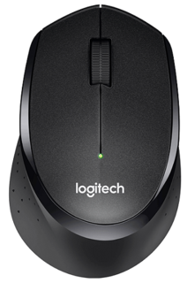 Мышь Wireless Logitech B330 Silent Plus black, USB, 1000dpi, 910-005554