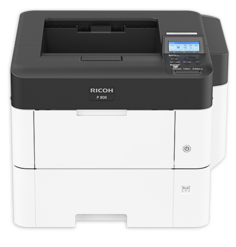 Принтер лазерный черно-белый Ricoh P 800 сетевой А4 с дуплексом 55 стр. мин, 2Гб, 1.3 Ггц, PCL 5/6, PostScript3, стартовый картридж 10 000стр