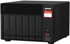 Сетевой RAID-накопитель QNAP TVS-675-8G 6*3,5"/2,5", 2*M.2 SATA/NVMe SSD, 2*2,5 GbE BASE-T, HDMI ZhaoXin KX-U6580 2.5 ГГц, 8ГБ DDR4