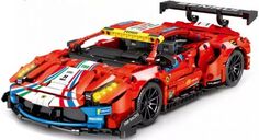 Конструктор Sembo Block Ferrari 488 GTE 701950 843 детали