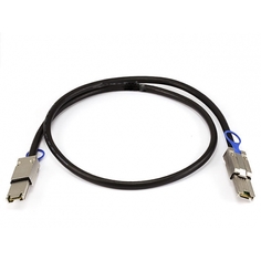 Кабель mini SAS QNAP CAB-SAS05M-8088 (SFF-8088), 0.5 метра