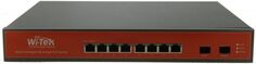 Коммутатор управляемый Wi-Tek WI-PMS310GF-UPS L2 с функцией UPS, подзарядка от солн.панели 8хGE PoE + 2хSFP