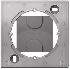 Коробка Systeme Electric ATN000300 AtlasDesign, для наружного монтажа, алюминий