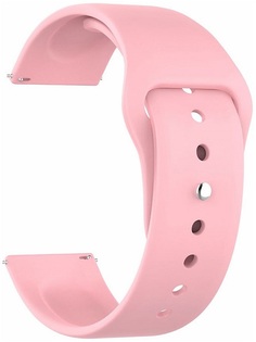 Ремешок на руку Lyambda ALTAIR DSJ-01-06T-22-LP силиконовый для часов 22 mm light pink