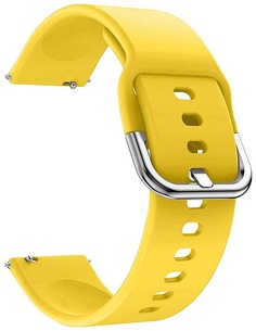 Ремешок на руку Lyambda Avior DSJ-11-04T-20-YL силиконовый для часов 20 mm yellow