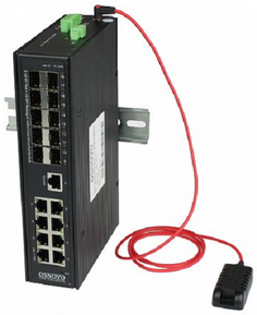 Коммутатор OSNOVO SW-808010/ILS(port 90W,720W) промышленный управляемый (L2+) Ultra PoE Gigabit Ethe