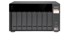 Сетевой RAID-накопитель QNAP TS-873-4G NAS 8 HDD trays, 2 x M.2 slots SSD, rackmount, 1 PSU. 4-core AMD RX-421ND 2,1 GHz (up to 3,4 GHz ), 4GB DDR4 (2