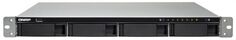 Сетевой RAID-накопитель QNAP TS-463XU-RP-4G NAS, 4-tray w/o HDD, rackmount, 2xPSU, Quad-сore AMD 2.0 GHz, 4GB DDR3L (1x4GB ) up to 16GB (2x8GB ),1x 10