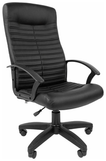 Кресло офисное Chairman Стандарт СТ-80 7033359 экокожа черн.